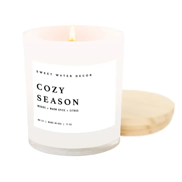 PREORDER: White Jar Soy Candles in Various Scents