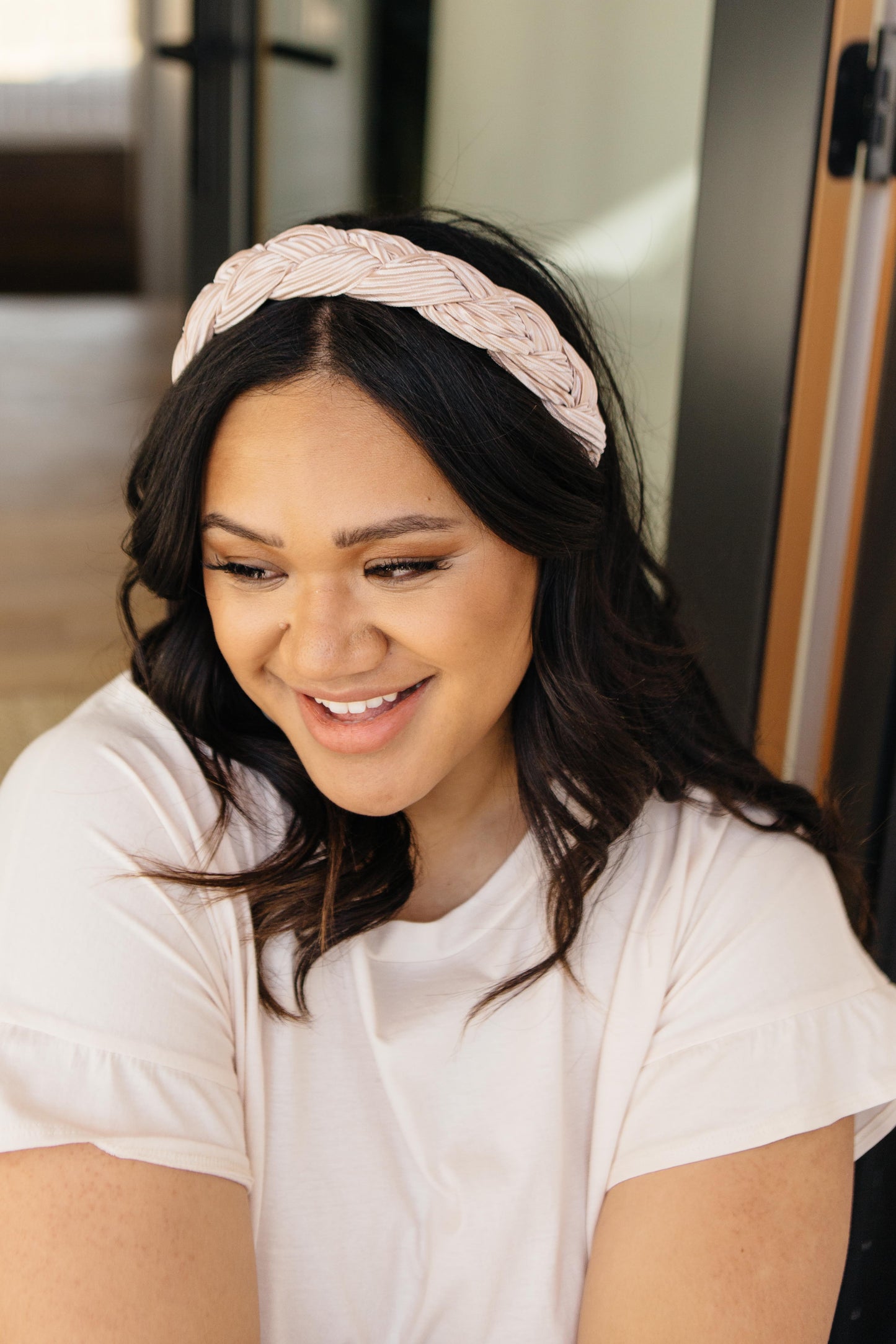 Beaming Braided Headband