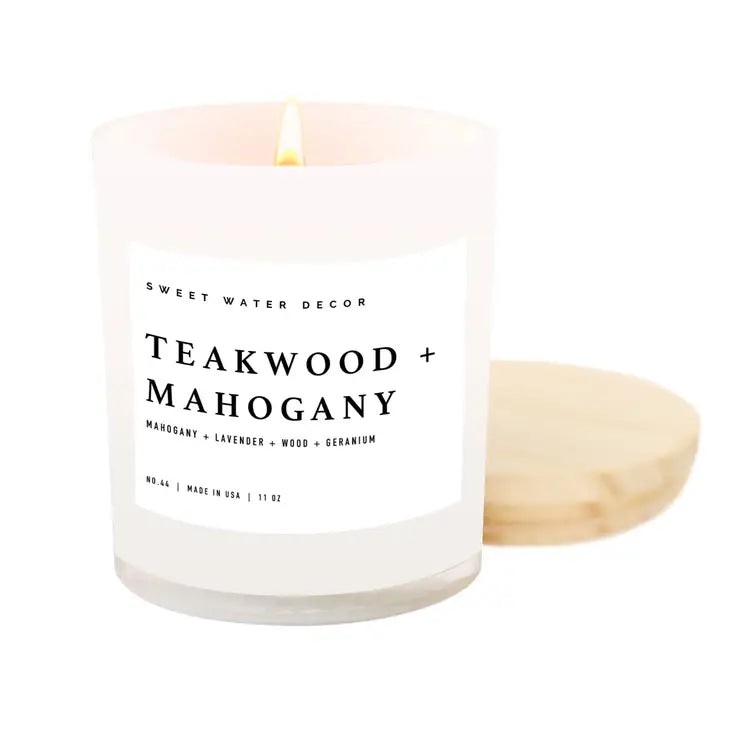 PREORDER: White Jar Soy Candles in Various Scents