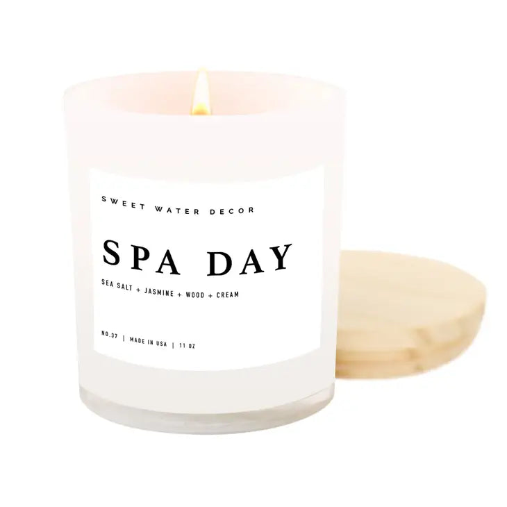 PREORDER: White Jar Soy Candles in Various Scents