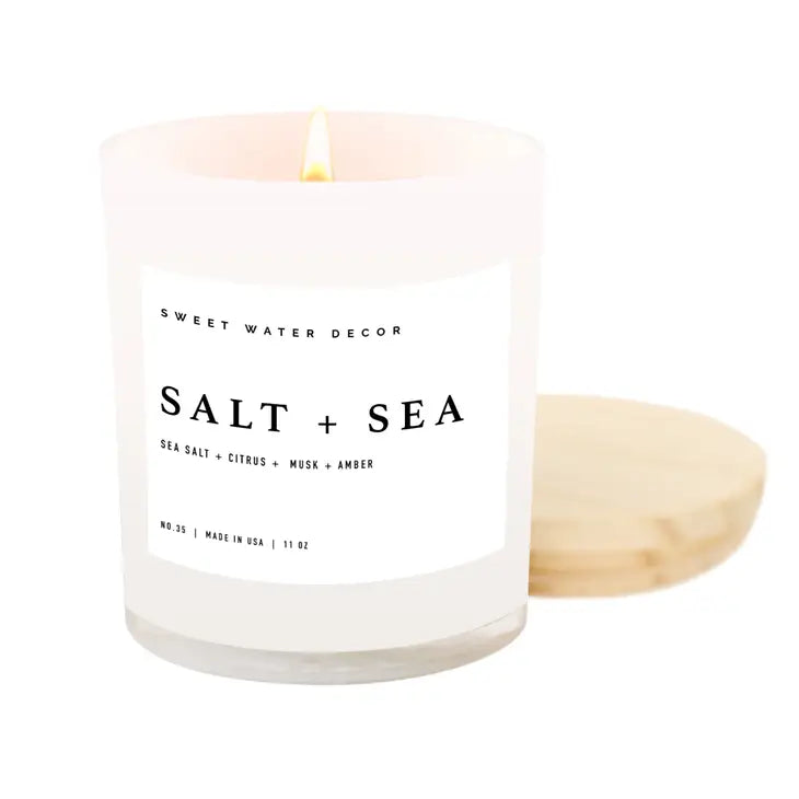 PREORDER: White Jar Soy Candles in Various Scents