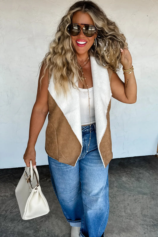 PREORDER: Collins Suede Vest
