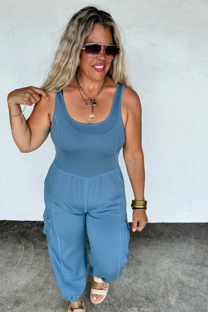 PREORDER: All Set Tank Romper