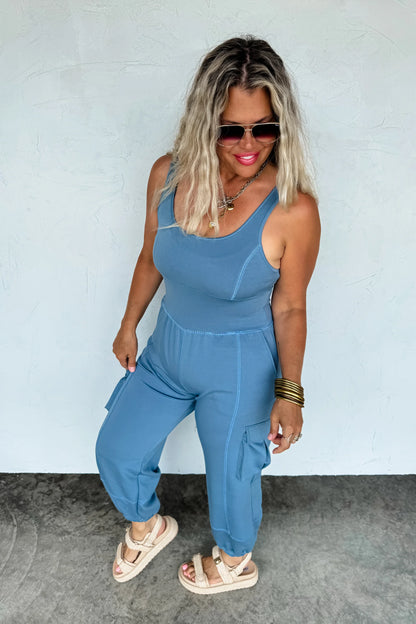 PREORDER: All Set Tank Romper