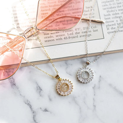 PREORDER: Mini Radiant Initial Necklace