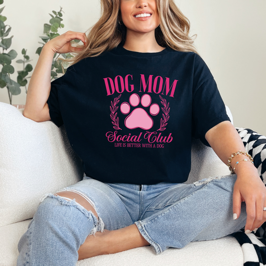 Dog Mom Social Club Graphic Tee