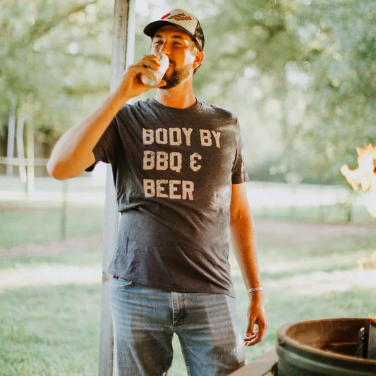 PREORDER: Body by BBQ & Beer Graphic Tee