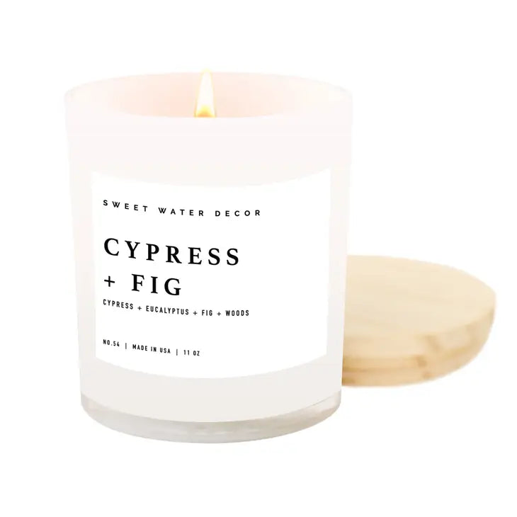 PREORDER: White Jar Soy Candles in Various Scents