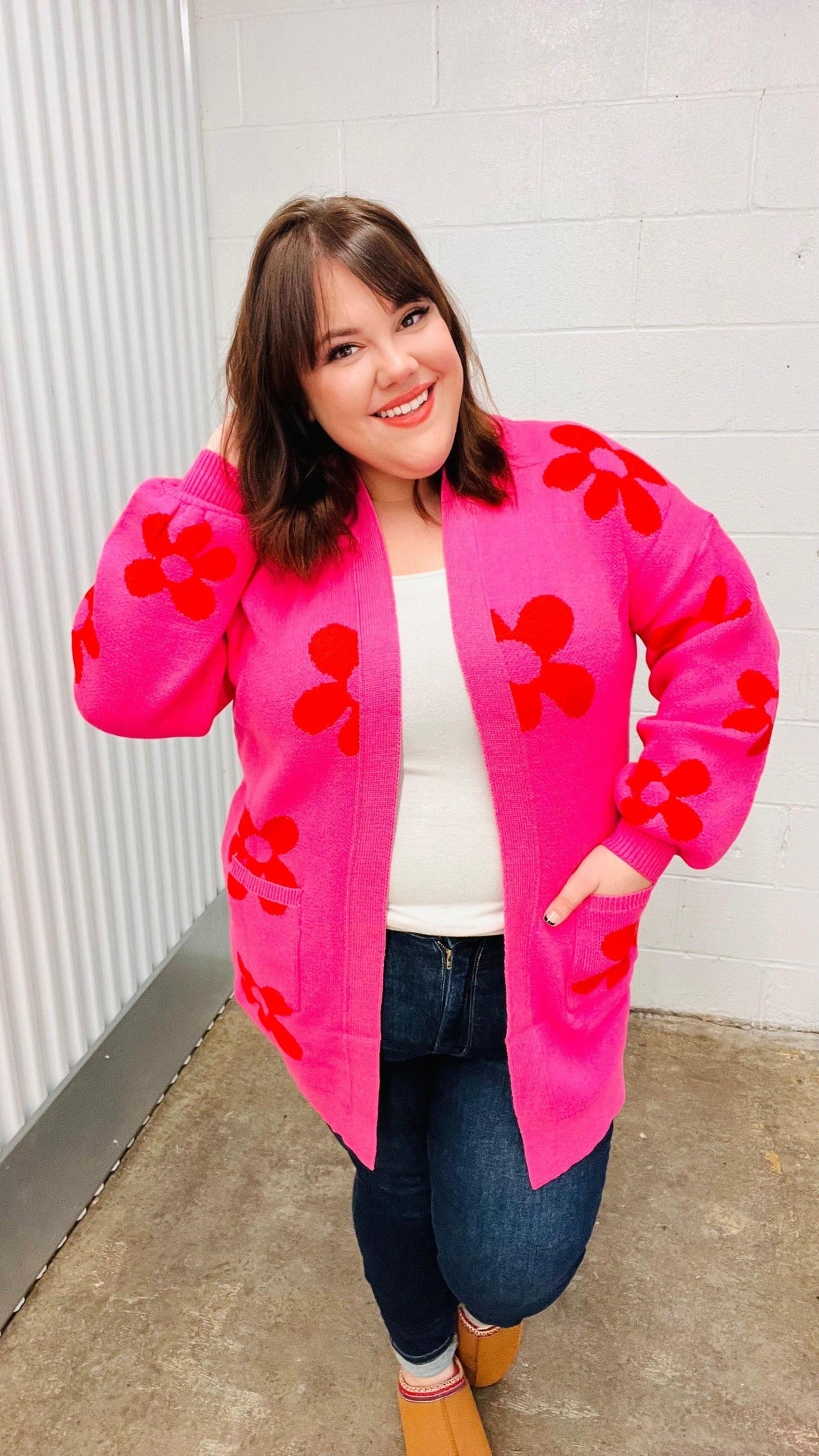 PREORDER: Retro Floral Cardigan in Three Colors