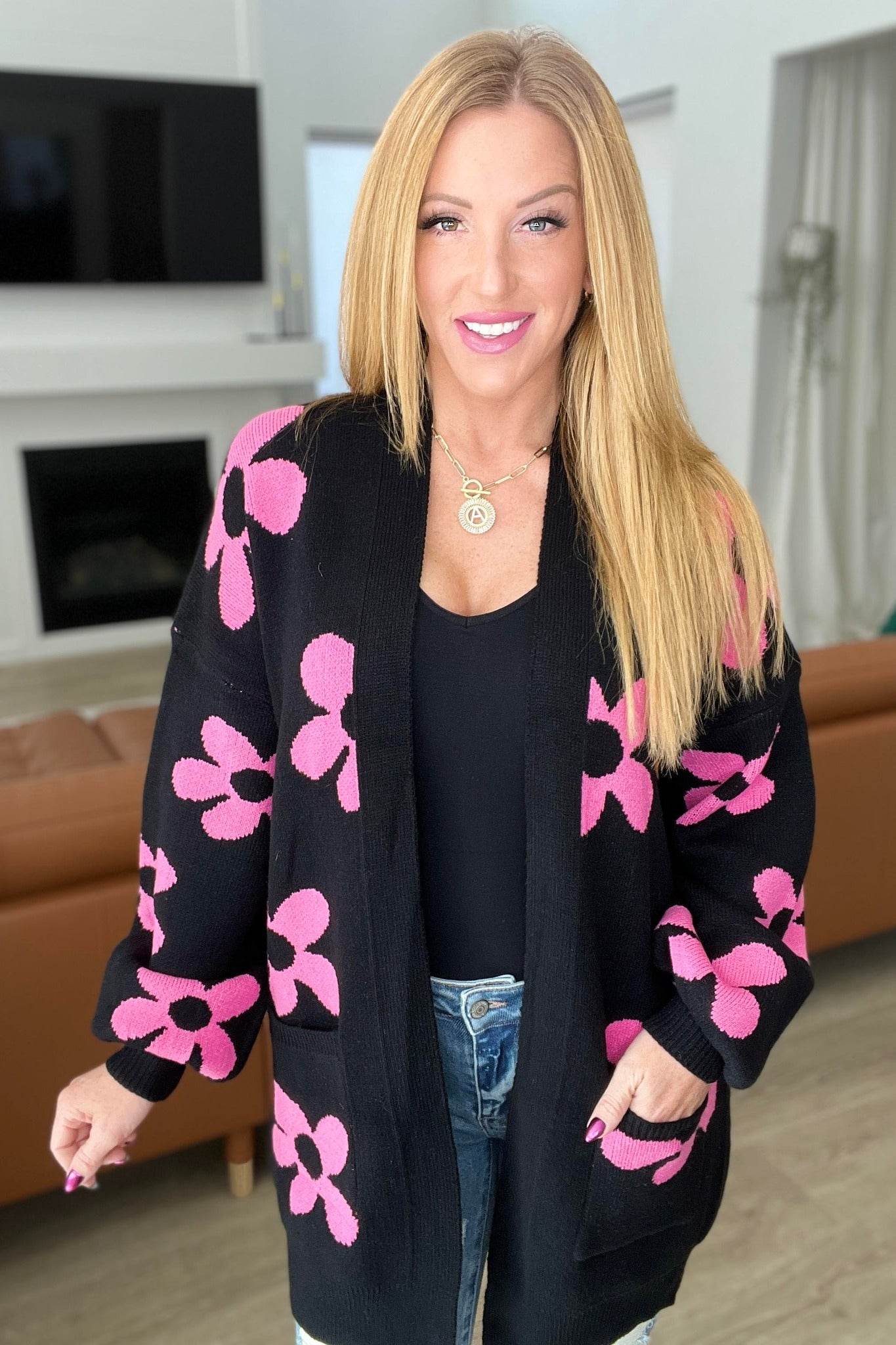 PREORDER: Retro Floral Cardigan in Three Colors