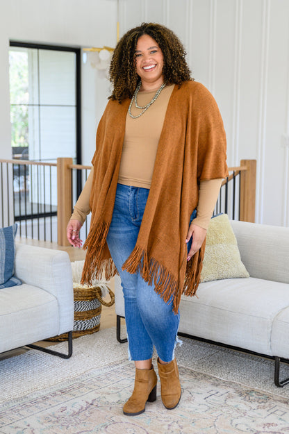 Hold Me Tight Ribbed Long Sleeve Top In Tan