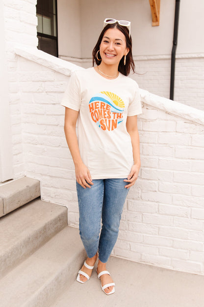 Relaxed Sunflower Embroidery Jeans