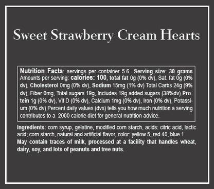 Sweetables | Sweet Strawberry Cream Hearts