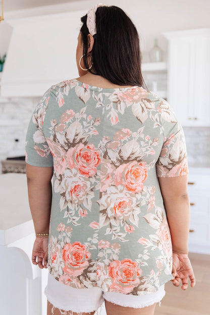 Vintage Roses Top