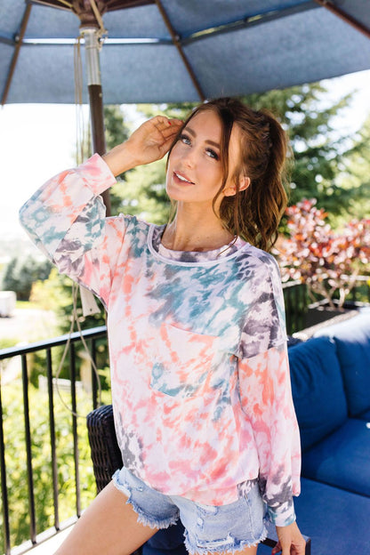 Tie Dyed & Gone To Heaven Pullover